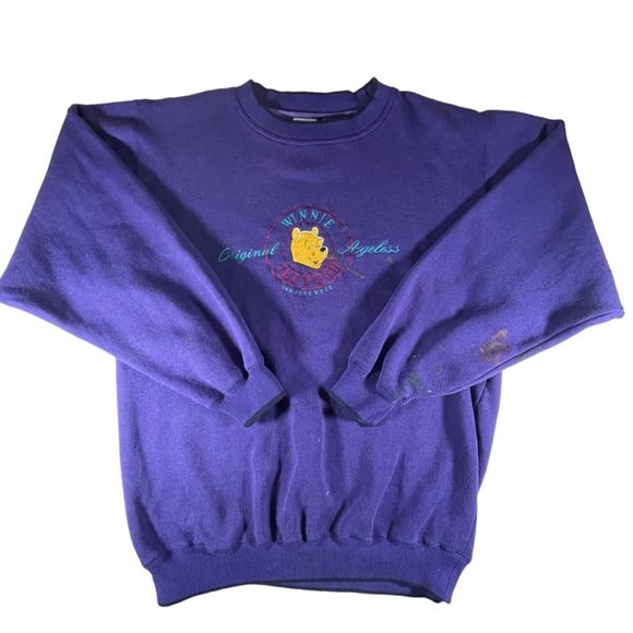 Disney Other - Vintage distressed Winnie the Pooh crewneck sweatshirt men's large